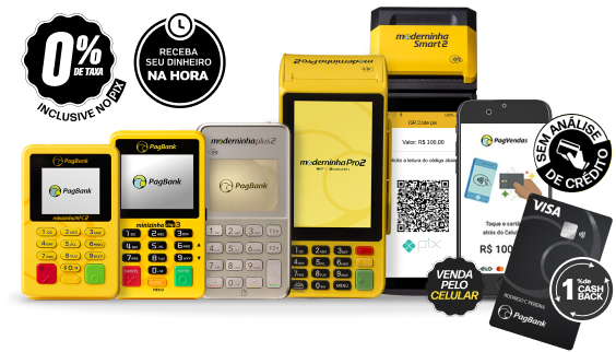Todas as maquininhas PagBank